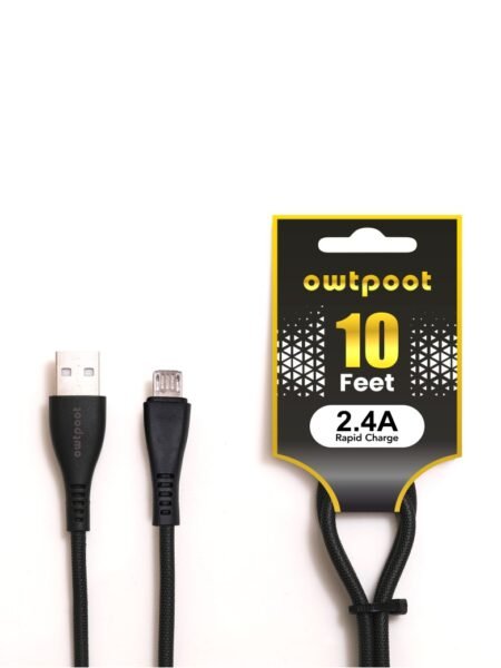 Wholesale USB Micro to Type A 10ft 2.4A Fast Charging Cable